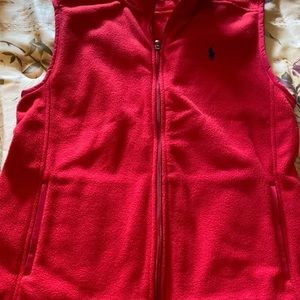 Ralph Lauren Polo Golf Fleece vest.  Size Large